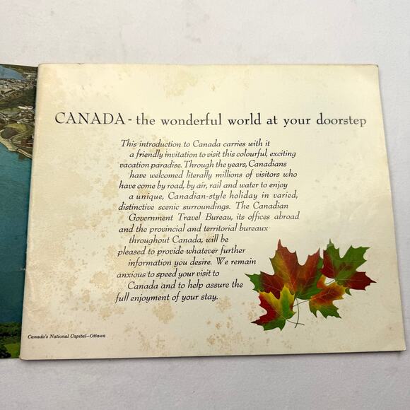 Vintage 70's Invitation To Canada Brochure - Picture 5 of 12